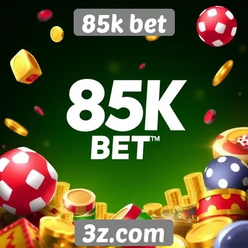 Variedade de jogos disponíveis no 85k bet